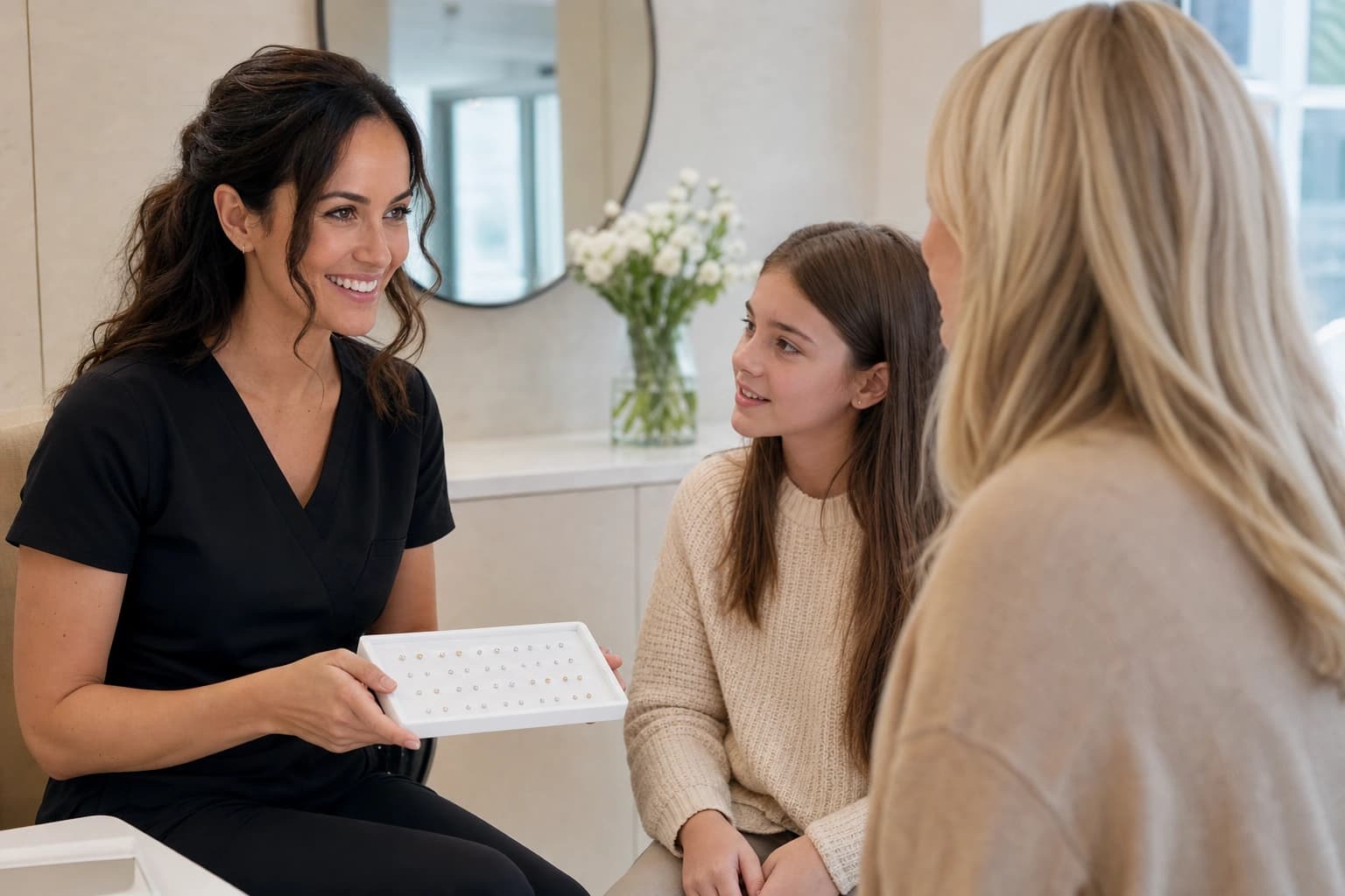 Blomdahl Ear Piercing at Williamsburg Med Spa